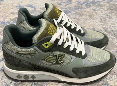 Louis Vuitton LV тренер замши/сетки новом отличном состоянии подлинный США 9 - Изображение 1 из 4