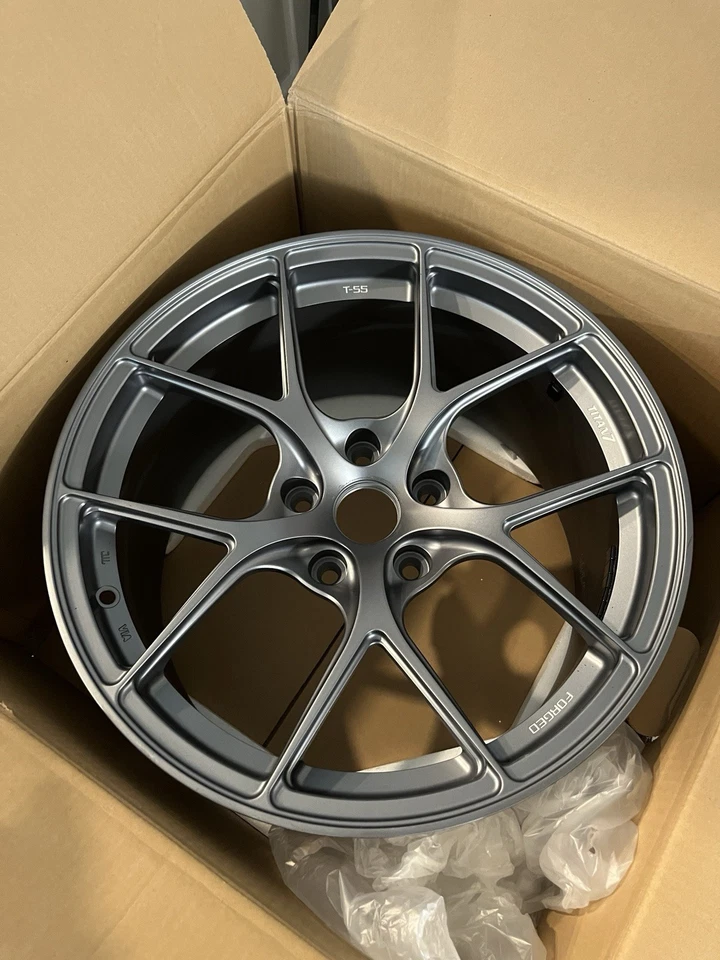 Titan 7 T-S5 кованый 18 x 9,5 5 x 120 + 35 атласный титан (проверено, никогда не ездил)  - Изображение 1 из 1