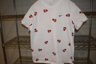 Tiger Woods Golf AOP All Over Print Nike White t shirt Large - Image 1 of 4