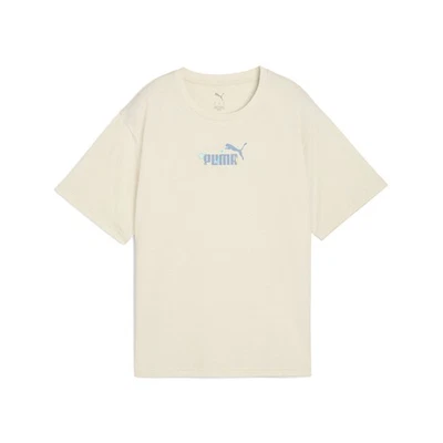 Camiseta PUMA Essentials Nature 2.0 para mujer blanca informal 69215387 Foto 1 de 4