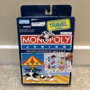 Monopoly Junior Juegos de Viaje Familia De Colección 1994 Parker Brothers Edad 5-8 - Imagen 1 de 20