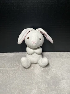 Walgreens Coniglietto Bianco Coniglio Peluche Orecchie Rosa Cucite Occhi Seduti 6" Peluche - Foto 1 di 5