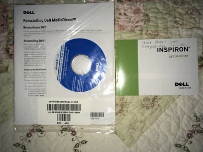 Dell Inspiron 1521 Owner's Manual, MS Works and Installation Directions - Image 1 of 4