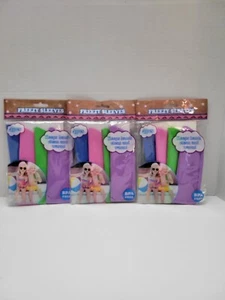 Lot of 3 Packs - Insulated 4 pcs in each package Ice Pop/ Yogurt Sleeves - Picture 1 of 4