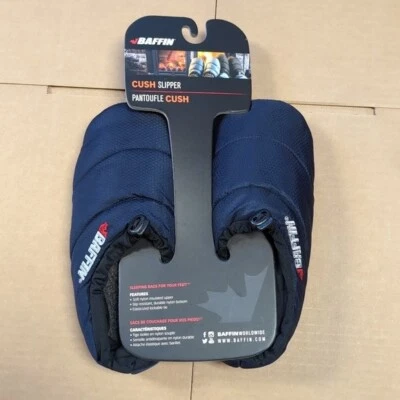 Zapatillas/zapatos BAFFIN Cush L azul marino para mujer 9/10 para hombre 7/8 NUEVOS $60 Foto 1 de 4