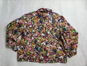 NEW MEN'S S M XL LEVI'S SUPER MARIO NINTENDO VINTAGE FIT TRUCKER JEAN JACKET - Picture 1 of 9