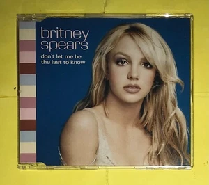 BRITNEY SPEARS - DONT LET ME BE THE LAST TO KNOW SINGLES CD - Picture 1 of 3
