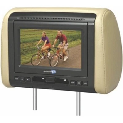 VOXX, MOVIES TO GO, 7" HEADREST MONITOR INCLUDES GRAY, BLACK & TAN COVERS - Image 1 of 2