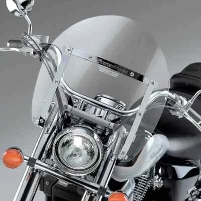Parabrisas NC Switchblade Shorty transparente con montaje cromado Honda VTX1300C 04-09 Foto 1 de 4