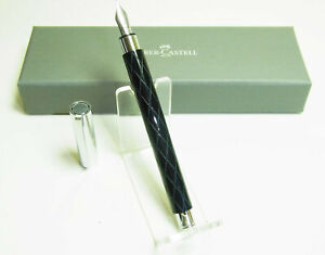 NEW Faber-Castell AMBITION RHOMBUS Fountain Pen M Nib In Gift Box 148920