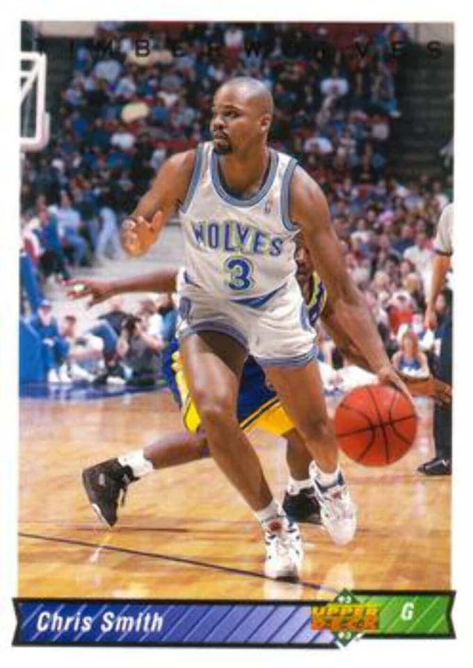 #401 Chris Smith - Minnesota Timberwolves - 1992-93 Upper Deck Basketball - Image 1 of 1