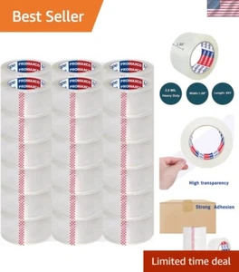 Premium Heavy-Duty 2.8 mil Packing Tape 36-Pack - Strong Adhesive, Waterproof - Picture 1 of 6