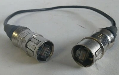 Seetronic SE8MC-1 RJ45 Double Ended 20.5 Inch Lockable Cable A/V - Image 1 of 3