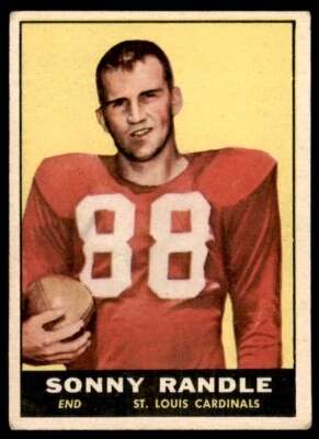 1961 TOPPS SONNY RANDLE ROOKIE ST. LOUIS CARDINALS #118 VG - Image 1 of 2