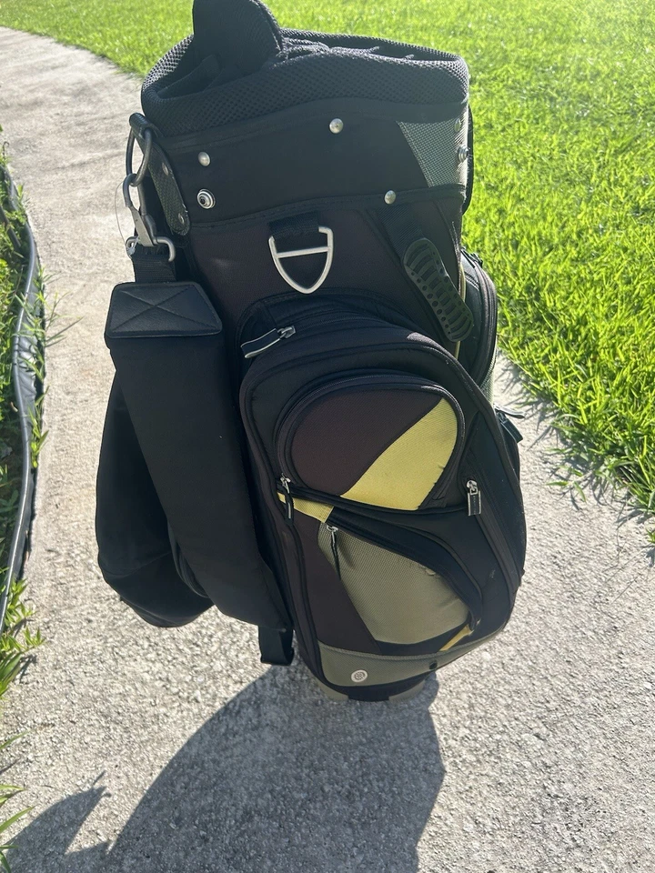 Bolsa de carro de golf Tour Trek T 4.0 14 vías correa única *Muy buen estado L*  Foto 1 de 4