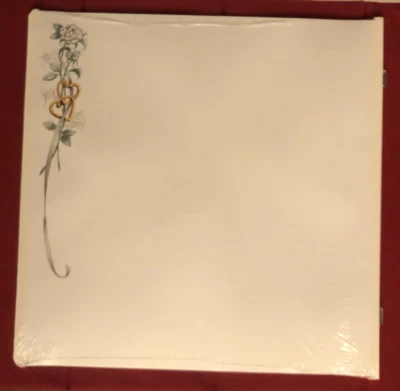 Creative Memories NEW SEALED 12x12 WEDDING BORDER BLANK Scrapbook Pages - Image 1 of 2