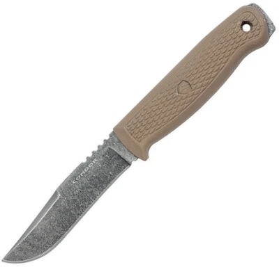Herramienta y cuchillo Condor Bushglider cuchillo de hoja fija CTK3948-4.2HC 1095 hoja - bronceado Foto 1 de 2