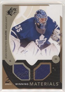 2010-11 SPx Winning Materials Jean-Sebastien Giguere #WM-JG