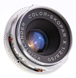 Voigtländer Color Skopar X 50 mm f 2,8 mit DKL Mount / Focarlinsen Set /Getestet - Bild 1 von 5