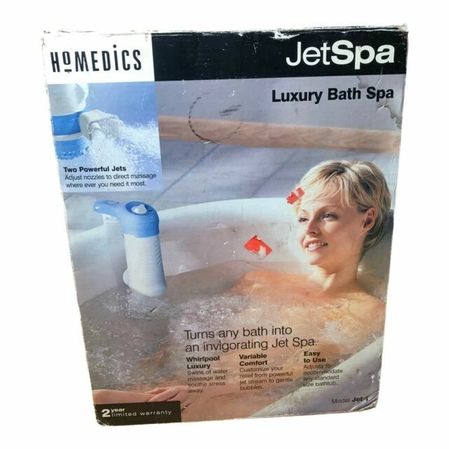 HoMedics JET-1 Jetspa Massaging Bath Spa