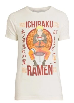 Naruto Shippuden Collection Shirt Mens L 42/44 Ichiraku Ramen Graphic Anime Tee - Image 1 of 2