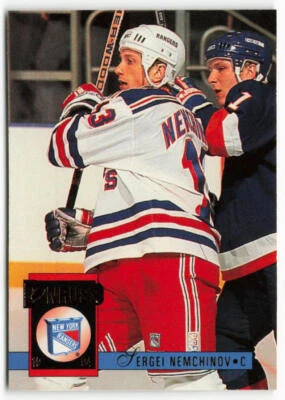 1993-94 Sergei Nemchinov Donruss - New York Rangers - Image 1 of 2