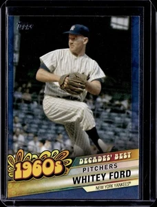 2020 Topps Decades' Best Series 2 Blue #DB11 Whitey Ford - Picture 1 of 2