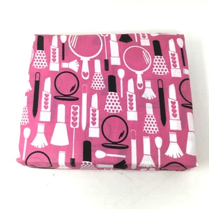 Kids Collection Microfiber Twin Sheet Set Girl's Makeup Lipstick Blush Lipstick - Picture 1 of 5