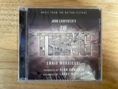Ennio Morricone – The Thing (Original Motion Picture Soundtrack) - CD - SEALED - Image 1 of 2