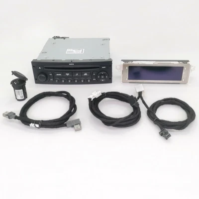 RD45 Autoradio Player Schermi USB AUX Microfono per Peugeot 307 3008 Citroën C3 Foto 1 de 4