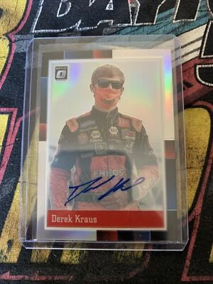 2021 Donruss OPTIC Signatures Holo RETRO Autograph Card DEREK KRAUS #02/99  - Image 1 of 2