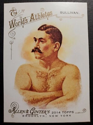 2014 Allen & Ginters World's Athletes Boxing Champion JOHN L. SULLIVAN #46  - Image 1 of 2