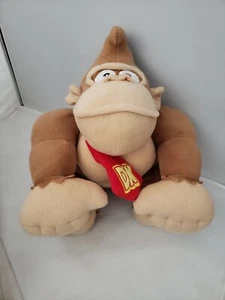 Super Mario Bros Donkey Kong Plush Doll Stuffed Animal Soft Toy - 9 In - Picture 1 of 7