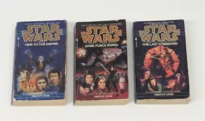 Star Wars Thrawn Trilogy: 3 Book Paperback Lot: Heir/Dark Force/Last Command - Picture 1 of 6
