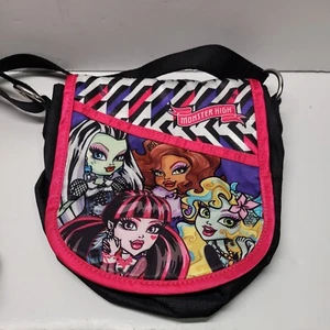 Monster High 2014 Mattel Crossbody Adjustable Strap Purse - Picture 1 of 7