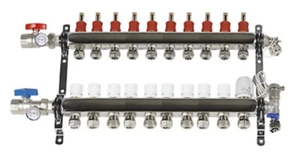 Zentralkessel Edelstahl 10 Schlaufen Set Verteiler #2900560 - Bild 1 von 1