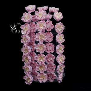 Japanese Kanzashi Cherry Tassel Hairpin Women Kimono Hair Stick Hair Accessories - Picture 1 of 9