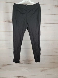 Large Tahari Pull On Pants Women's Black Jegging Style New #B50  - Picture 1 of 5
