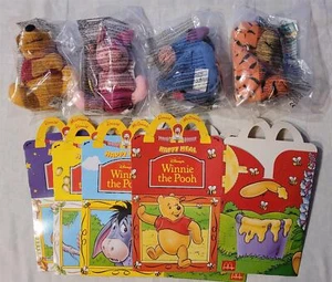 Figuras de McDonalds Winnie the Pooh Happy Meal x CUATRO más cajas (1998) - Imagen 1 de 5