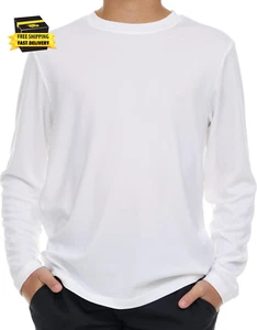 Rash Guard for Boys, Long Sleeve Boys Swim Shirt, UPF 50+ SPF UV Sun Protection, - Picture 1 of 7