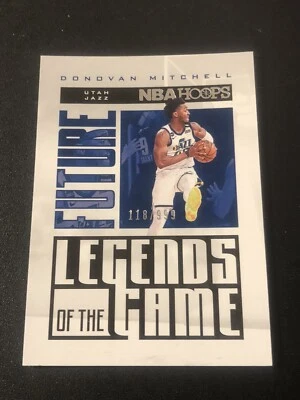 2020-21 Panini NBA Hoops Future Legends of the Game /999 Donovan Mitchell #22 - Image 1 of 2