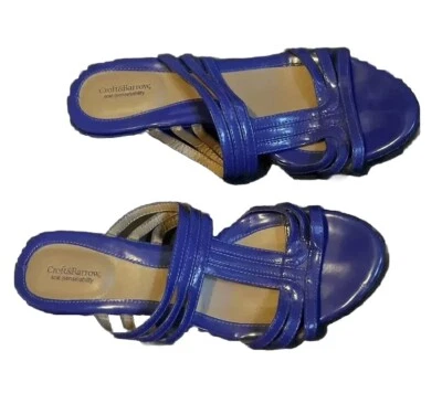 Croft And Barrow Purple Dressy Sandal Size 8-8.5 (4 by 10 Inches) — 第 1/3 张图片
