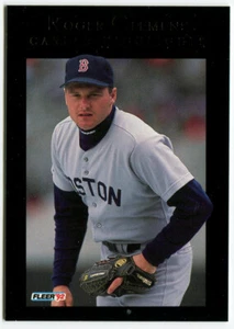 1992 Fleer Career Highlights Insert #15 Roger Clemens Boston Red Sox - Picture 1 of 2