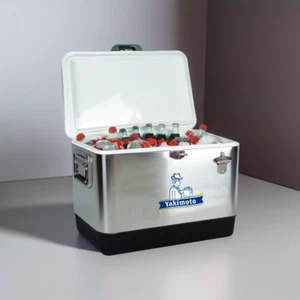 Yakimoto 54 Qt Hard stainless steel Cooler-Ice Chest for Camping,Sports Events - Picture 1 of 16