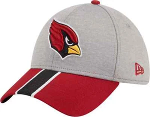 Arizona Cardinals NFL New Era 39Thirty Stripe Gray Hat Cap Men's Flex Fit L/XL - Picture 1 of 2