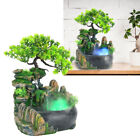 Rockery Water Fountain Desk Ornament Waterfall Indoor Chinese Fengshui Decor UK