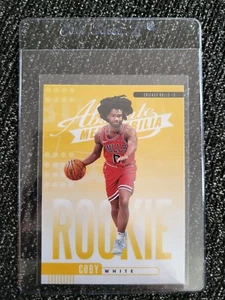 2019Panini Absolute Memorabilia Rookies Yellow Coby White #6 - Picture 1 of 2