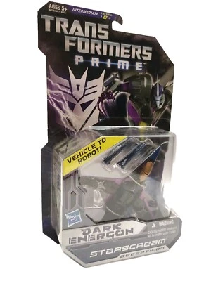 Transformers Prime Dark Energon Decepticon Vehicle to Robot Starscream Figure - Image 1 of 3