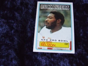 1983 Lee Roy Selmon Tampa Bay Buccaneers Topps Card #182 - Picture 1 of 2