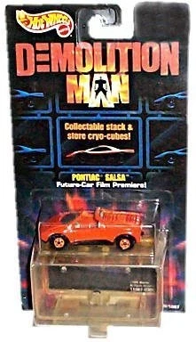 Hot Wheels Demolition Man Sci-Fi Action Film Sylvester Stallone Wesley Brand New - Image 1 of 3